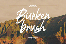 Burken - Brush Logotype