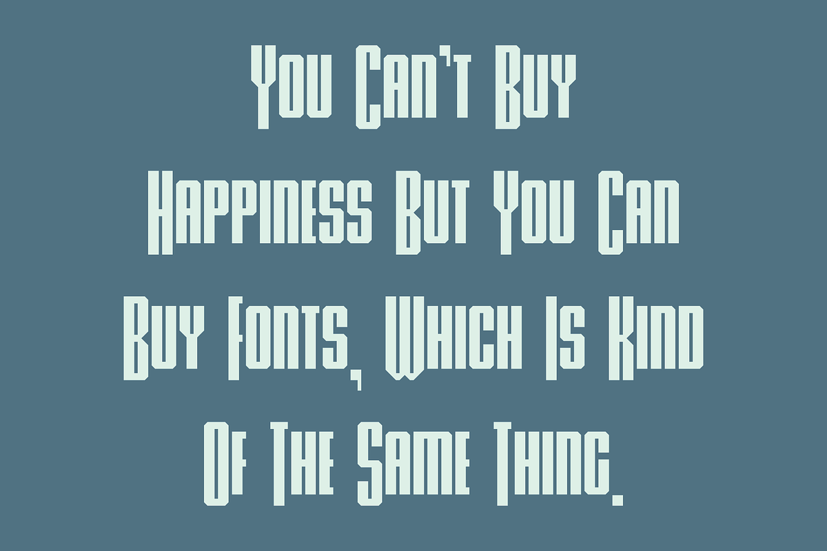 Display Prominent Font, a Sans Serif Font by GG Design (Photo 7 of 8)