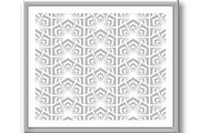 Floral geometric pattern. Wallpaper, a Pattern Graphic by RODINA (Thumbnail 3 of 3)