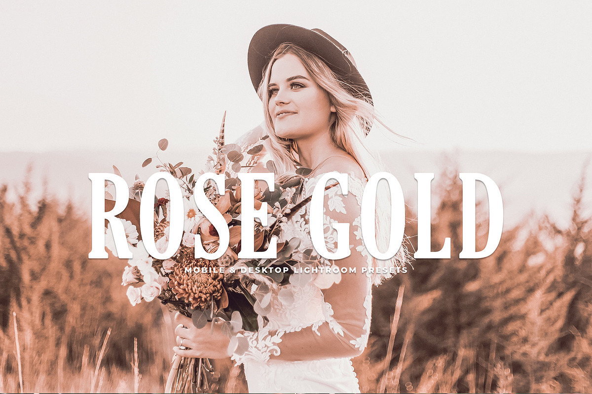 Rose Gold Lightroom Presets