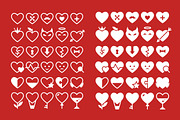 30 Heart Icons Set, an Icon by Lianella's Shop (Thumbnail 4 of 4)
