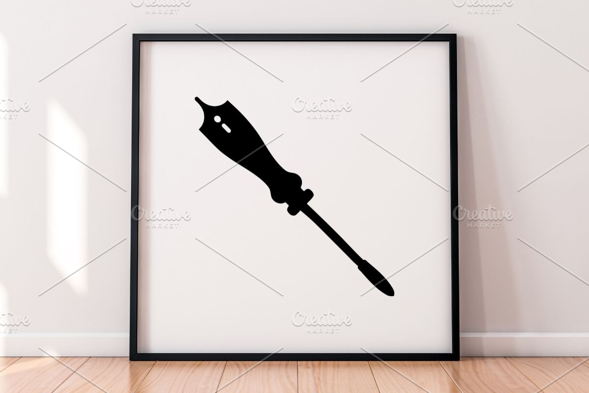 Screwdriver Silhouette SVG #2, a Work Illustration by newminddesign (Photo 4 of 5)