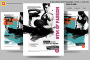 Fitness Flyer / Gym Flyer V12, a Flyer Template by Satgur Graphic Design (Thumbnail 1 of 5)