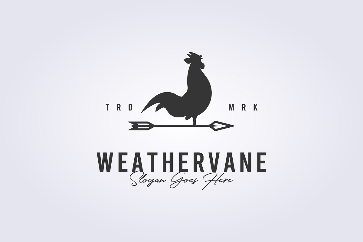 logo for countryside or rooster icon, a Branding & Logo Template by Lodzrov