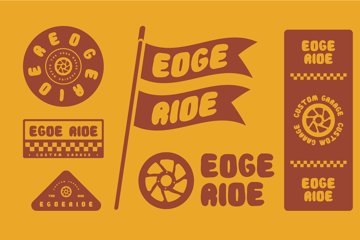 RONEO - Vintage Display Font, a Font by Rightwheels (Photo 4 of 10)