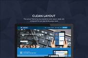 Lanova Landing PSD, a Templates & Theme by Audacitus (Thumbnail 3 of 4)