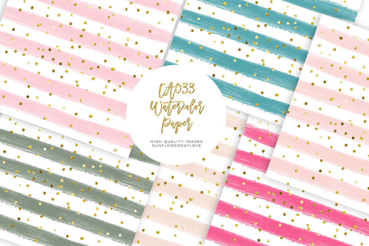 Pink Floral Digital Paper Pack, a Texture Graphic by Sunflower Day Love (Photo 2 of 5)