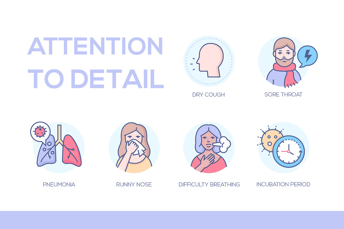 Coronavirus Desease Line Icons, an Outline Icon by Boyko Pictures (Photo 5 of 10)