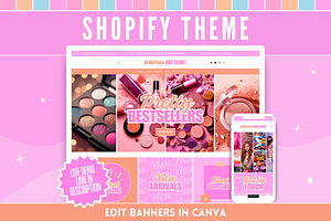 Makeup Shopify Theme, a Shopify Template by SunshineStudioBoutique