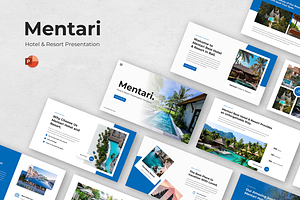 Mentari Hotel & Resort PowerPoint, a Presentation Template by Biwarastudio