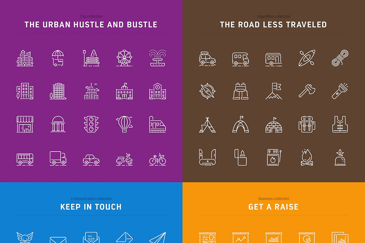 LineKingdom Icons Bundle, an Outline Icon by PixelBazaar (Photo 2 of 3)