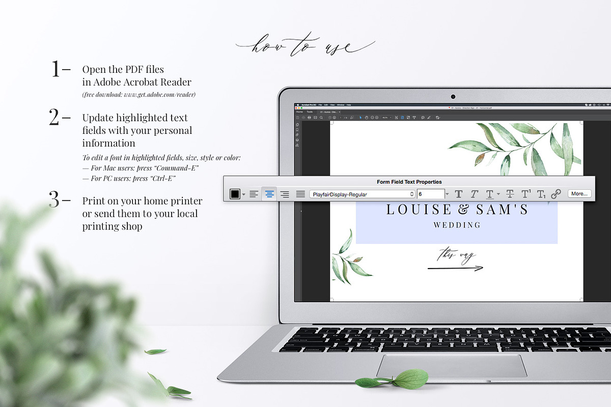 Wedding Directions Sign, Aurora, an Invitation Template by Alice Bluefox (Photo 7 of 10)