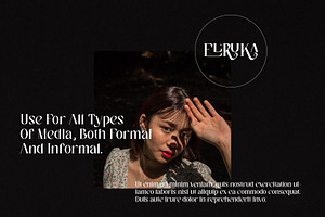 Elruka - Display Serif Font