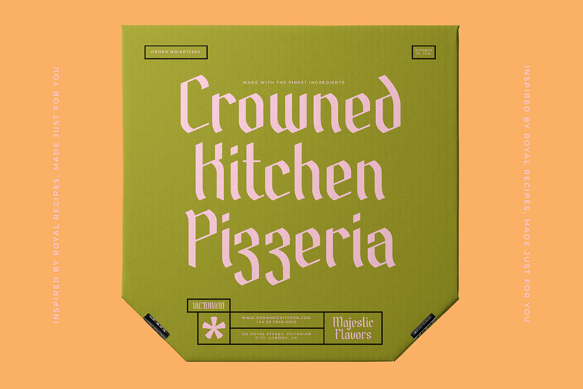 Barklise Modern Blackletters Font, a Blackletter Font by AmorfaType (Photo 9 of 11)