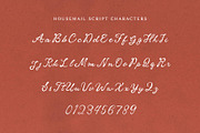 Housemail; Romantic Script and Sans, a Script Font by Eko Bimantara (Thumbnail 15 of 16)