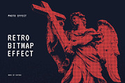 Retro Bitmap Photo Effect, a Layer Style Add-On by Shyeno (Thumbnail 1 of 9)