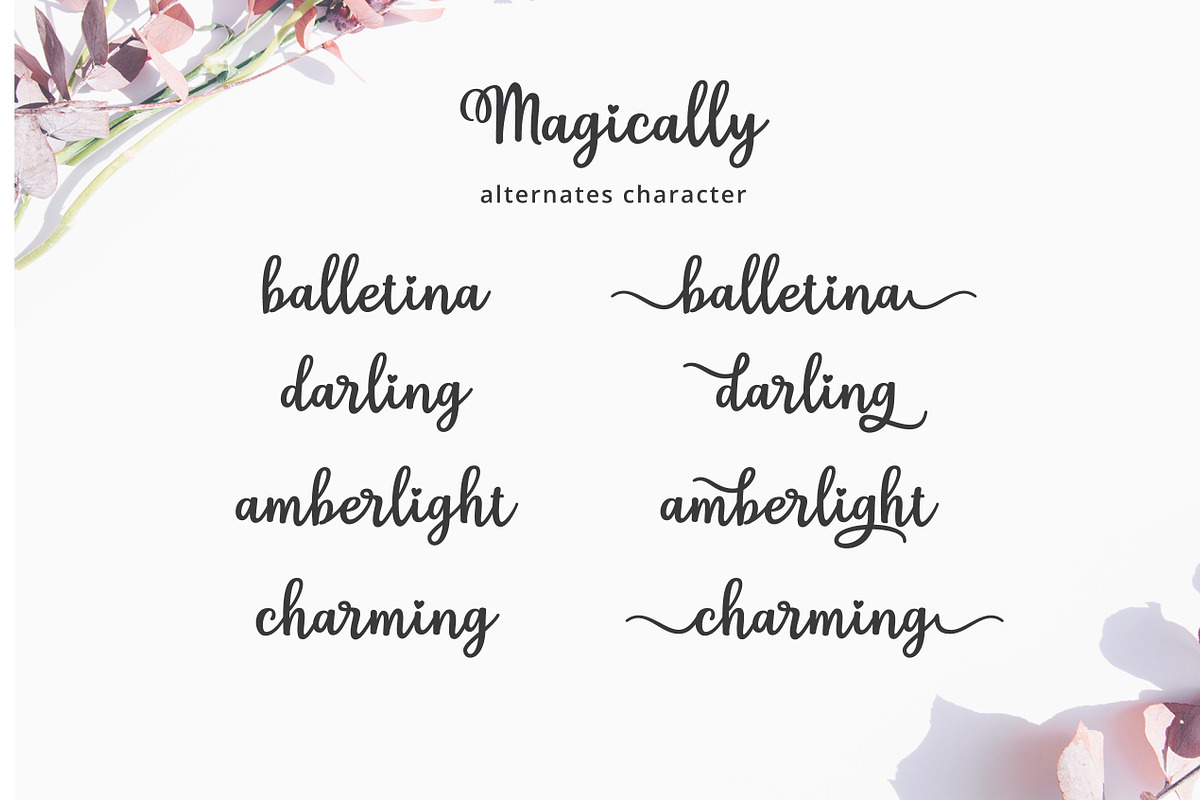 Beyond Magical Script, a Script Font by great19 (Photo 2 of 10)