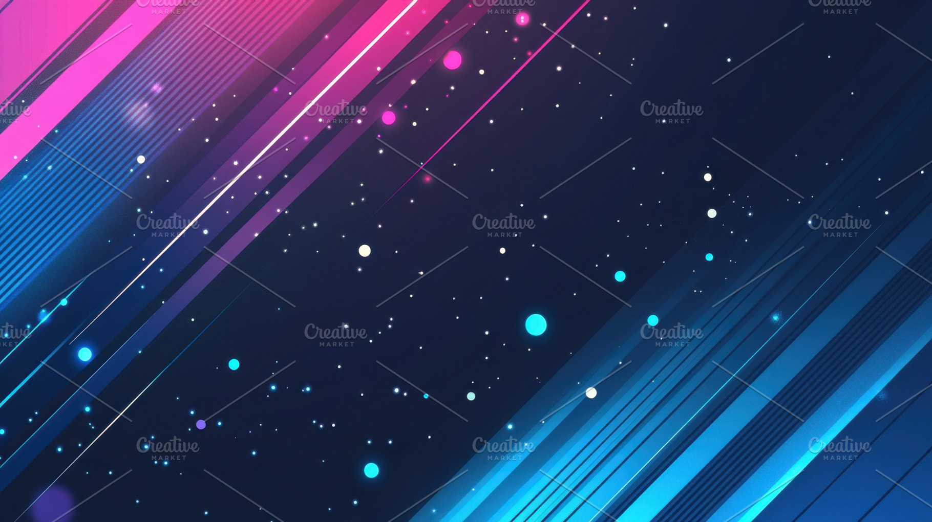 Vibrant starry abstract, a Photo by Beautiful things
