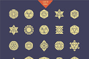 Geometric elements set, a Decorative Illustration by Marish (Thumbnail 3 of 4)