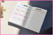 2026 Weekly Fitness Planner, a Stationery Template by Designmela01 (Thumbnail 4 of 7)