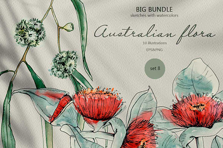 Australian flora. Set 8