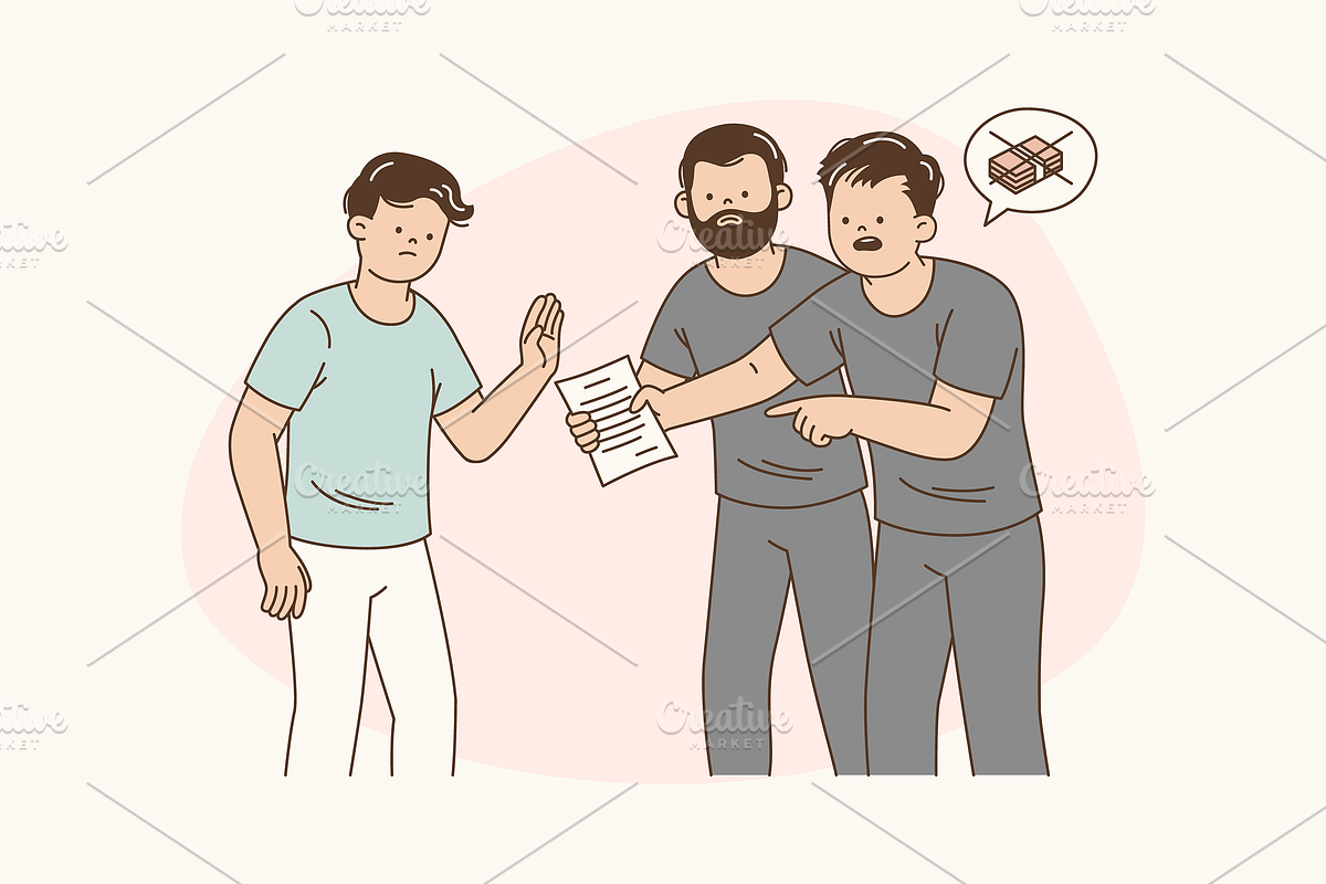 Breaking the Debt Trap Illustration, an Object Graphic by Jump Studio (Photo 9 of 12)
