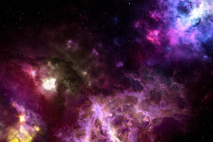 Space nebula featuring astro photography, background, and beautiful