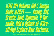 Felvice - The Bold Font, a Sans Serif Font by Snape Design Studio (Thumbnail 7 of 12)