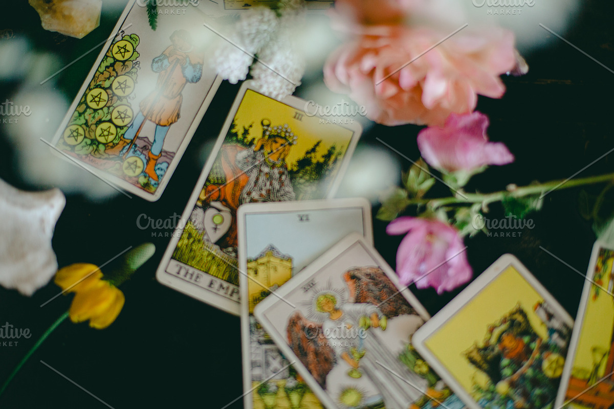 Garden Magic Tarot Photo Stock, a Nature Photo by House of Divine Style (Photo 19 of 21)