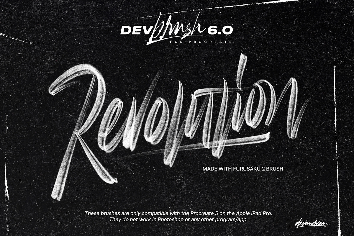 DevBrush 6.0 for Procreate 5, a Brush Add-On by Alif Devan R. (Photo 8 of 11)