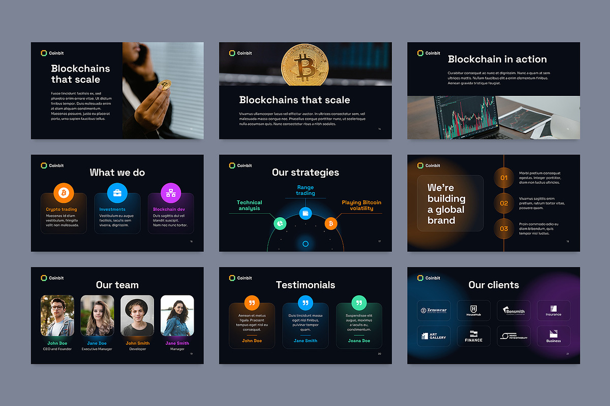 Presentation Cryptocurrency, a Presentation Template by TemplatesNow! (Photo 8 of 14)