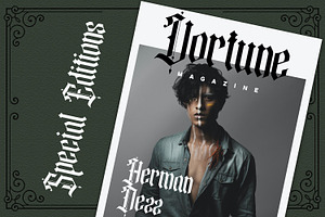 Steffany Wolfeng - Blackletter Font