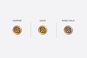50+ Social Media Icons, an Icon by ChicGraphix (Thumbnail 2 of 6)
