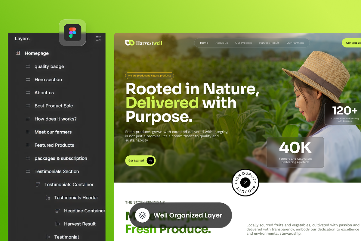 Harvestwell - Agricultural Bussines preview 2