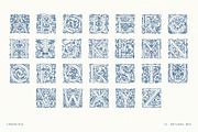 Ornate Vintage Drop Cap Font, a Symbol Font by Century Library (Thumbnail 5 of 5)