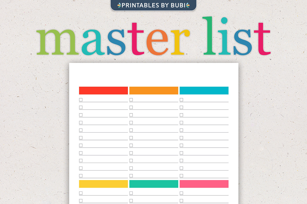 To-Do List Checklist Template, a Stationery Template by Printables by Bubi (Photo 7 of 10)