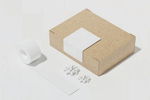 Wrapping Brand Design Mockup, a Packaging Mockup by skybluecreative