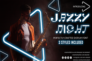 JAZZY NIGHT, a Sans Serif Font by Dz Akali (Thumbnail 1 of 9)