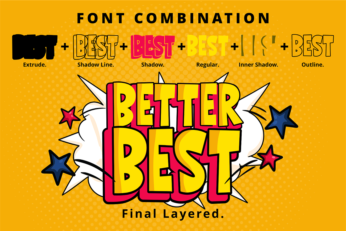 Good Shreak Font, a Script Font by Mabhal Studio (Photo 7 of 10)