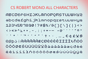CS Robert Mono – Monospaced Font, a Sans Serif Font by Craft Supply Co. (Thumbnail 8 of 8)