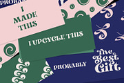 Dorris - Swirly Summer font family, a Slab Serif Font by creativemedialab (Thumbnail 10 of 18)