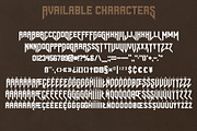 Asgaard layered label font, a Symbol Font by VozzyStock (Thumbnail 2 of 7)