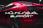 Siegra - Sporty Tech Font, a Font by Arterfak Project (Thumbnail 9 of 12)