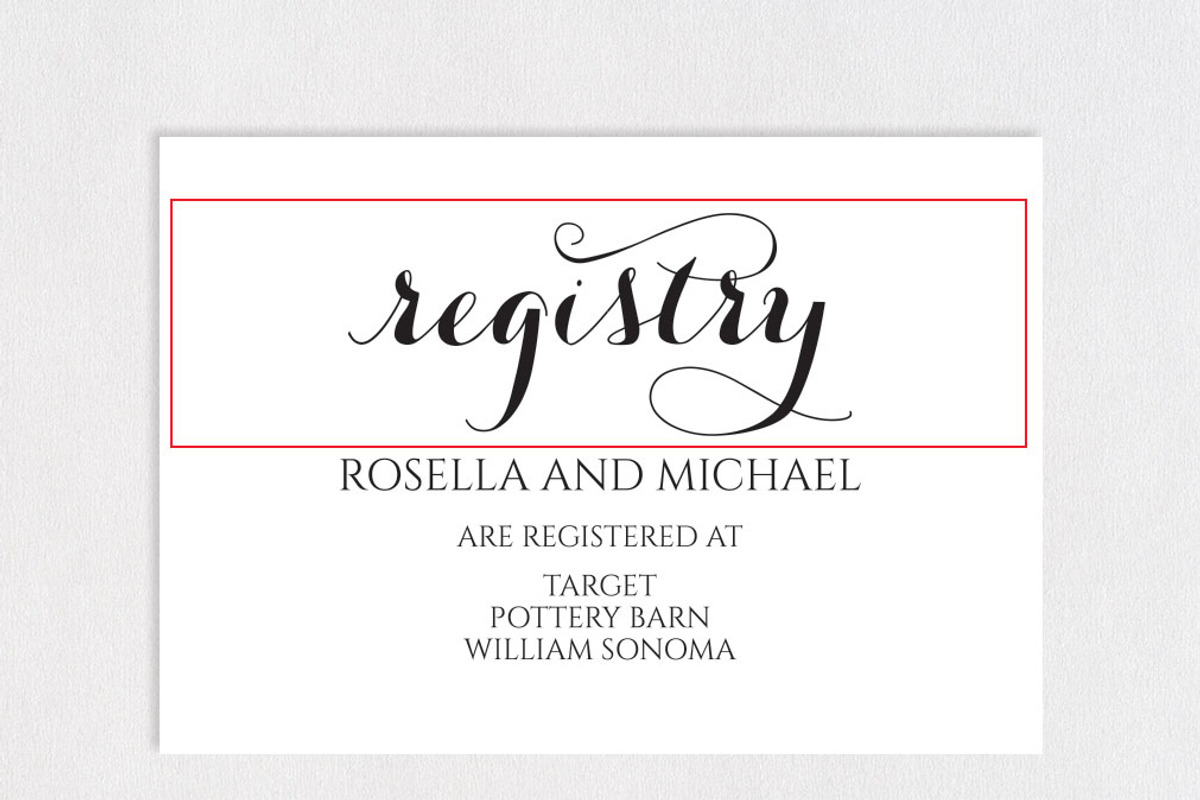 Registry Cards Editable SHR457, an Invitation Template by Shafura_Wedding (Photo 5 of 5)