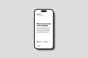iPhone 16 Mockup, an iPhone Mockup by swsi-studio (Thumbnail 2 of 5)