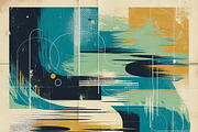 Retro Abstract Poster Textures, a Decorative Illustration by StockVerse Creative (Thumbnail 2 of 4)