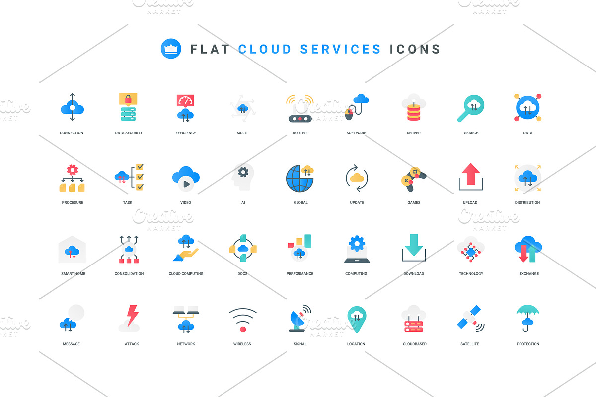 Cloud service for efficient work, a Technology Illustration by Lemberg Vector