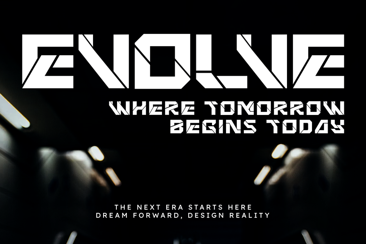 Create Future - Modern Futuristic, a Sans Serif Font by Masyafi Studio (Photo 6 of 8)