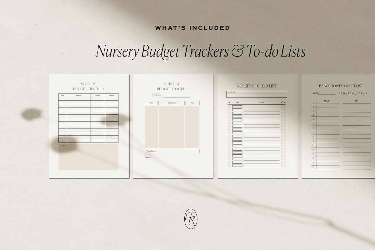 Pregnancy Planner Canva Template, a Presentation Template by HelloKarla (Photo 4 of 7)