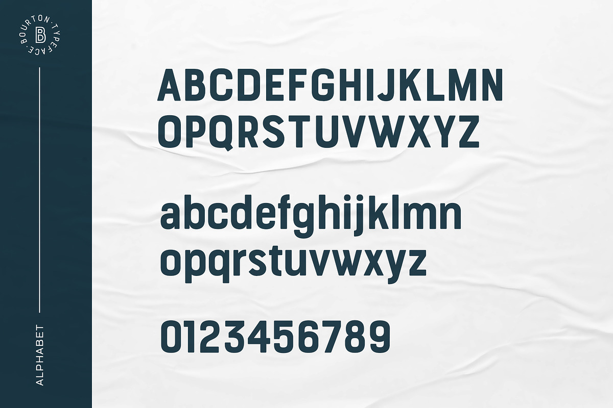 60% OFF Bourton Text Narrow Typeface, a Sans Serif Font by Kimmy Design (Photo 4 of 18)